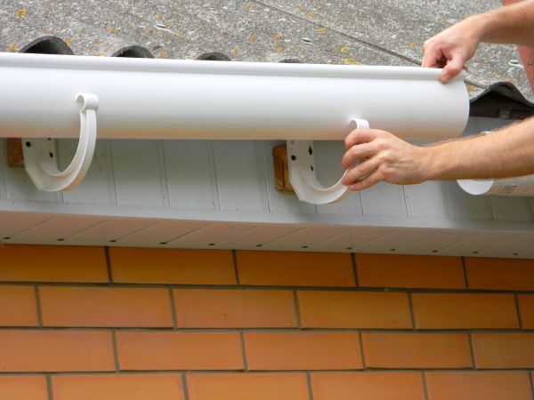 Half Round Gutter Installation in Camden